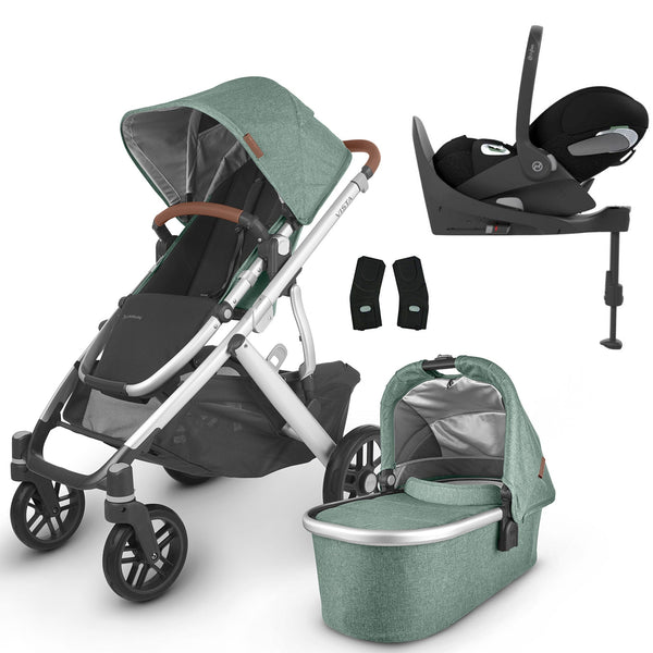Uppababy Vista V2 Cloud T & Base Travel System Emmett Travel Systems 6216-EMT 0850001436762
