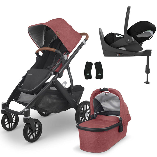 Uppababy Vista V2 Cloud T & Base Travel System Lucy Travel Systems 13977-LUC 0810030098812