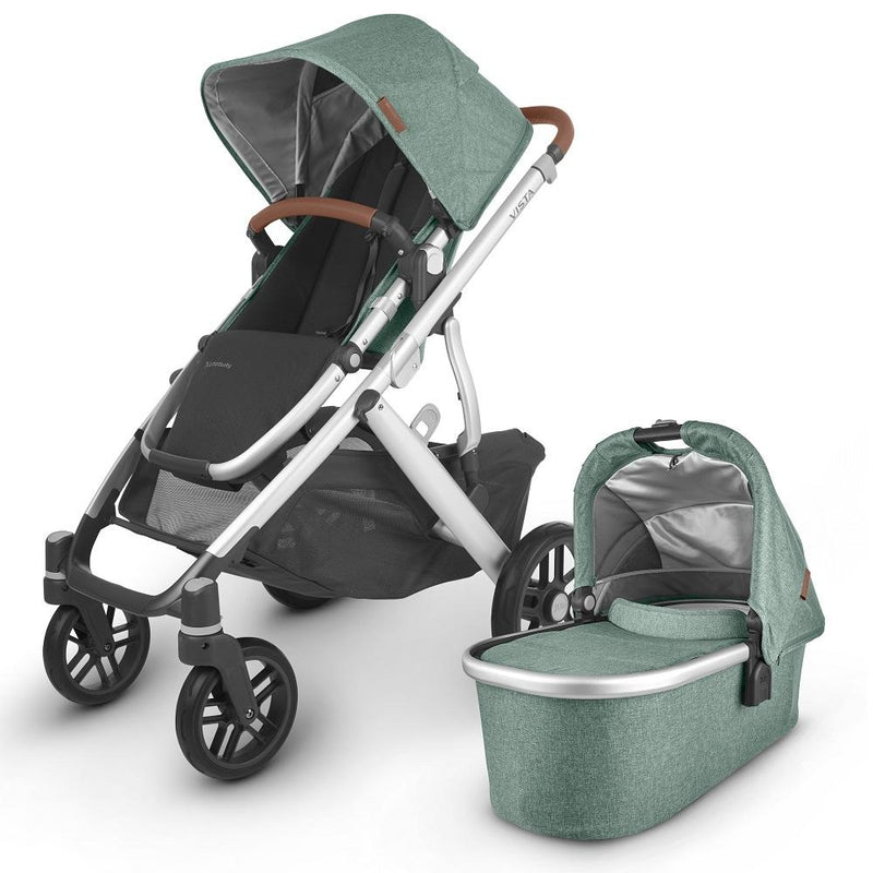 UPPAbaby Vista V2 Pebble 360 PRO & Base Travel System Bundle Emmett Travel Systems 14117-EMM