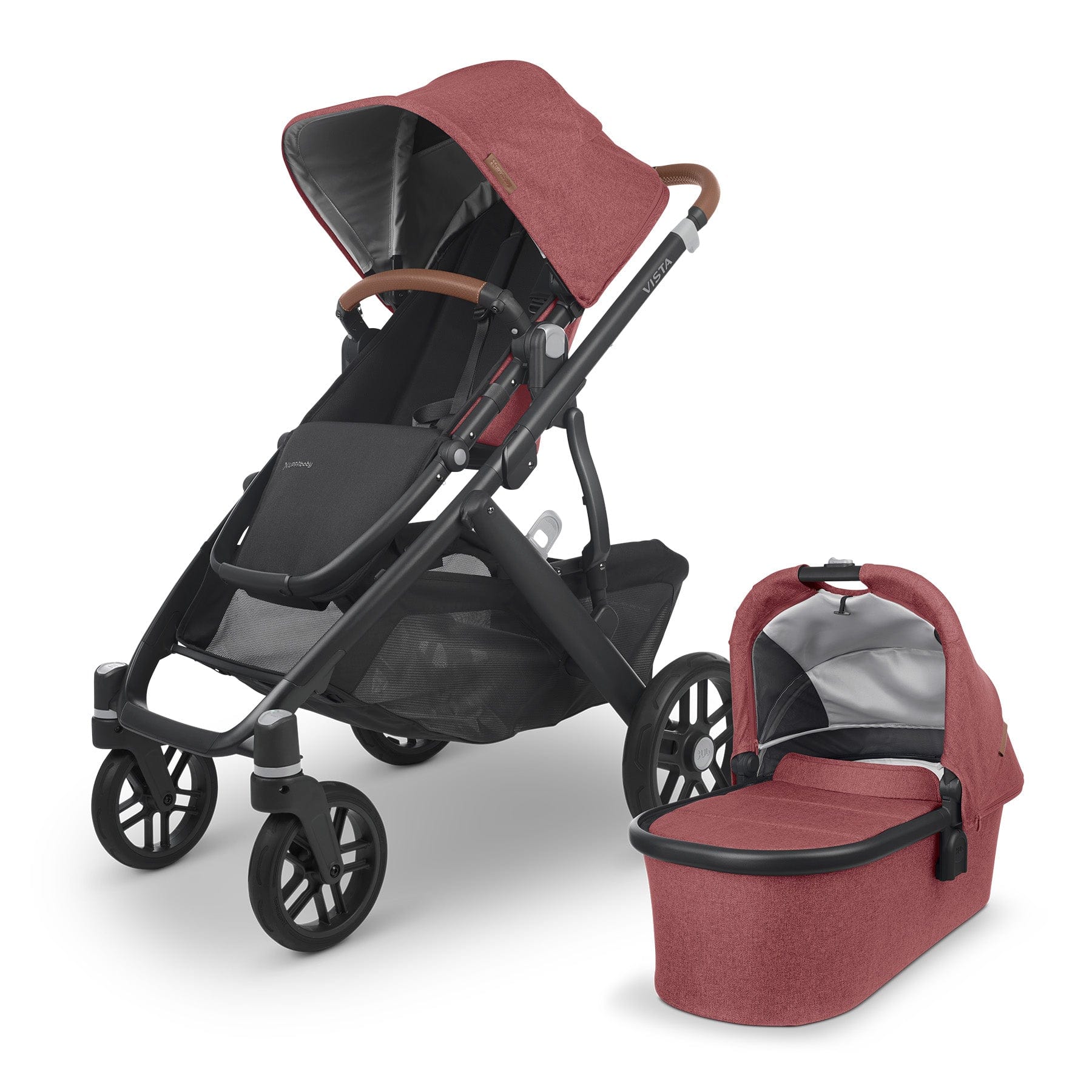 UPPAbaby Vista V2 Pebble 360 PRO & Base Travel System Bundle Lucy Travel Systems 14128-LUC