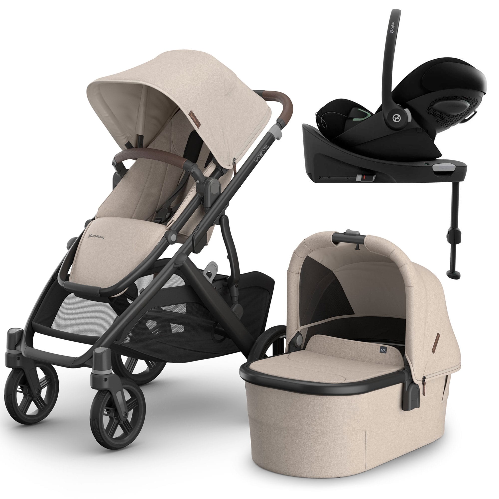 Uppababy Vista V3 Cybex Travel System in Ada Travel Systems 22919-ADA-4