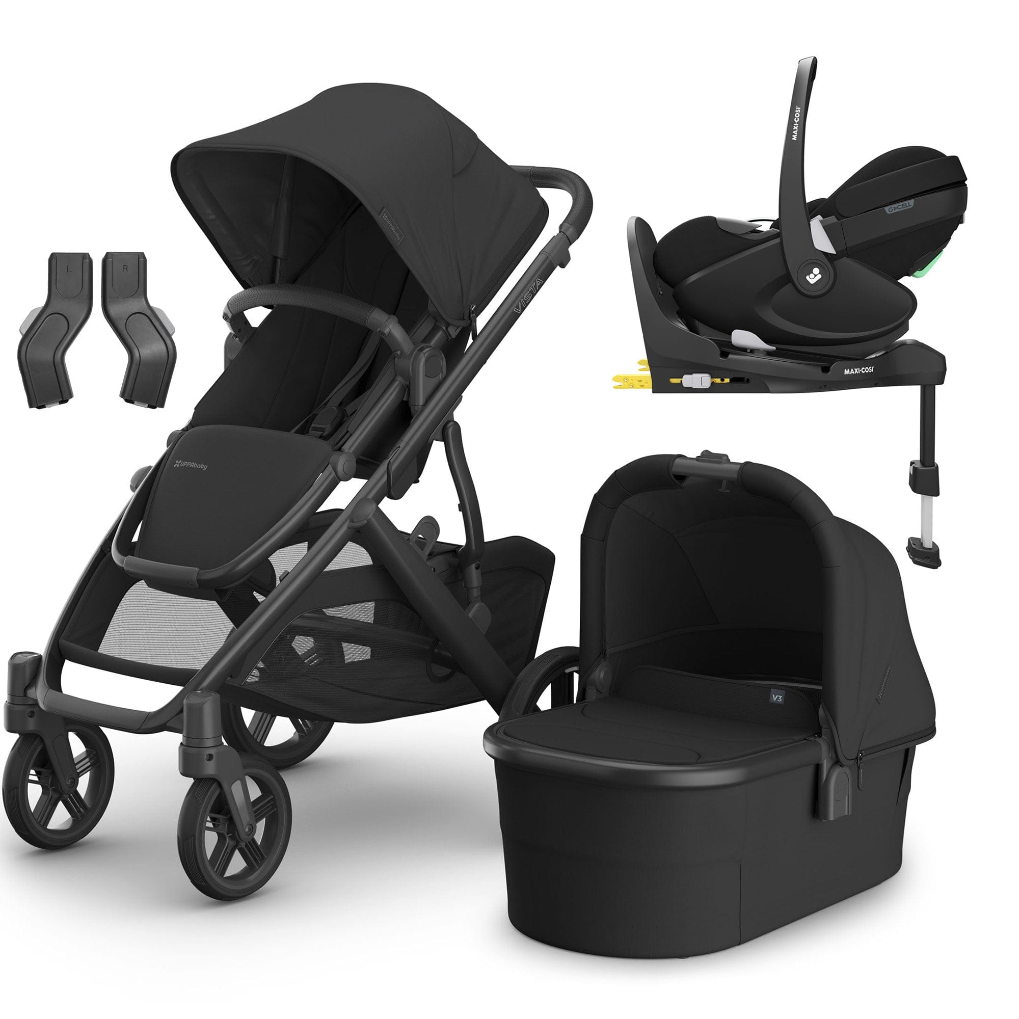 uppababy vista jackie Uppababy Vista V3 Maxi-Cosi Travel System in Jake