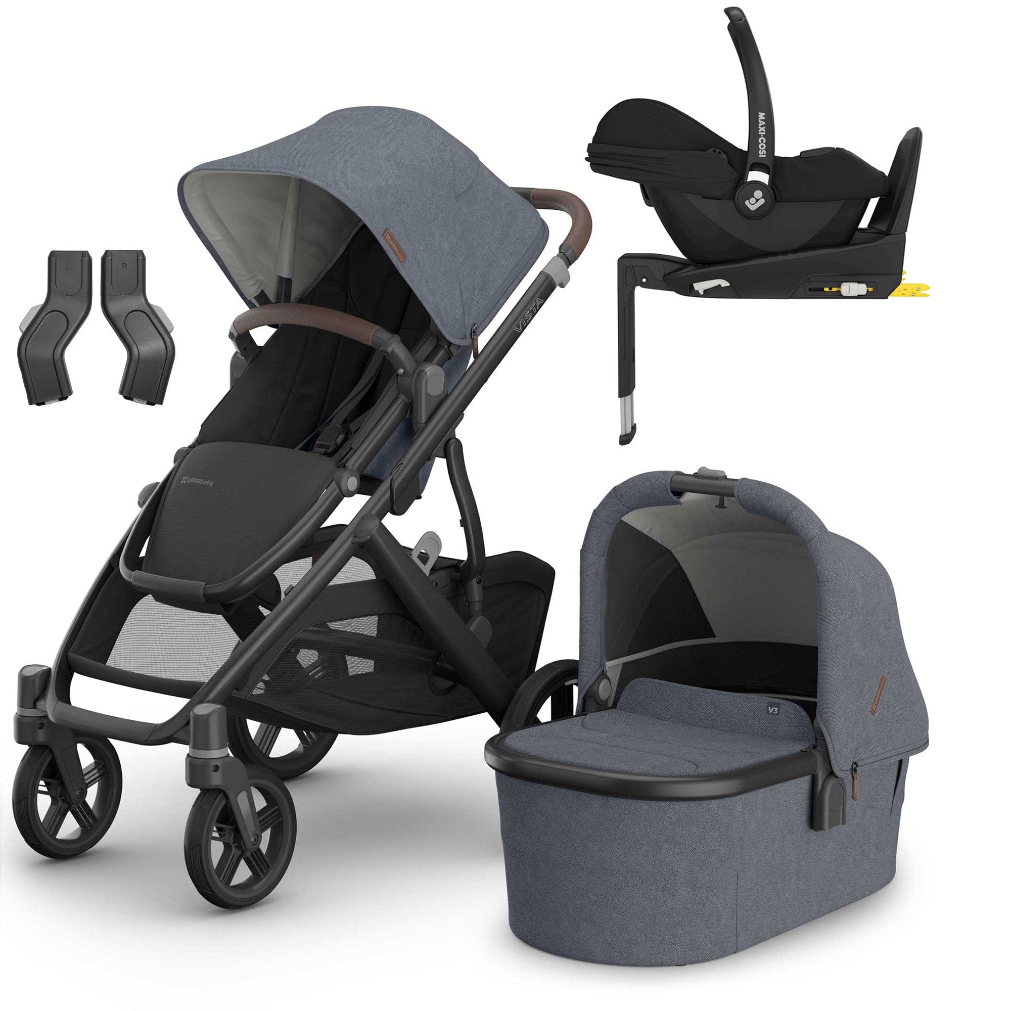 Uppababy Vista V3 Maxi-Cosi Travel System in Julian Travel Systems 20041-JUL 810177712299