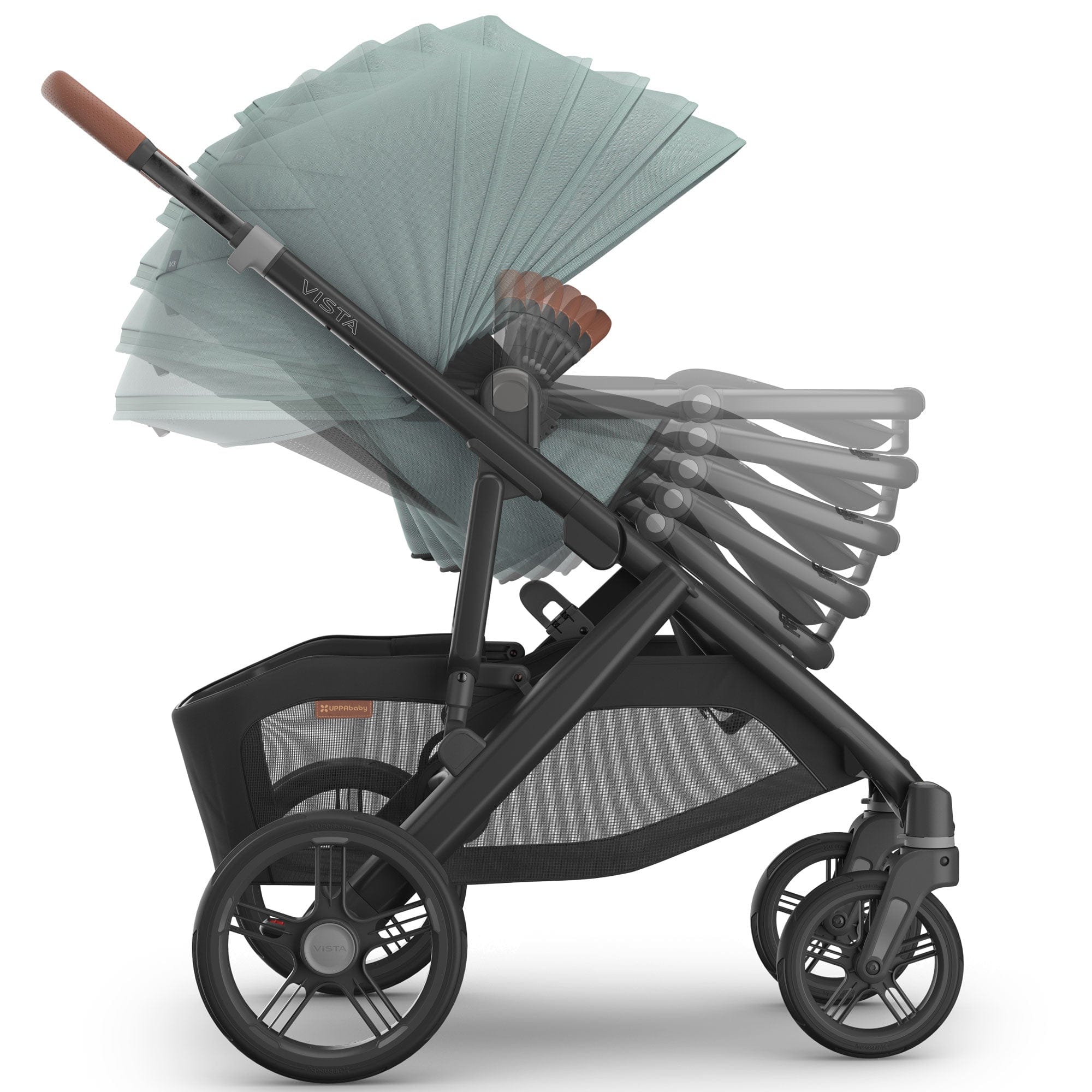 Uppababy Vista V3 Mesa & Base Travel System in Kenzi Travel Systems 16575-KEN 0810142394338
