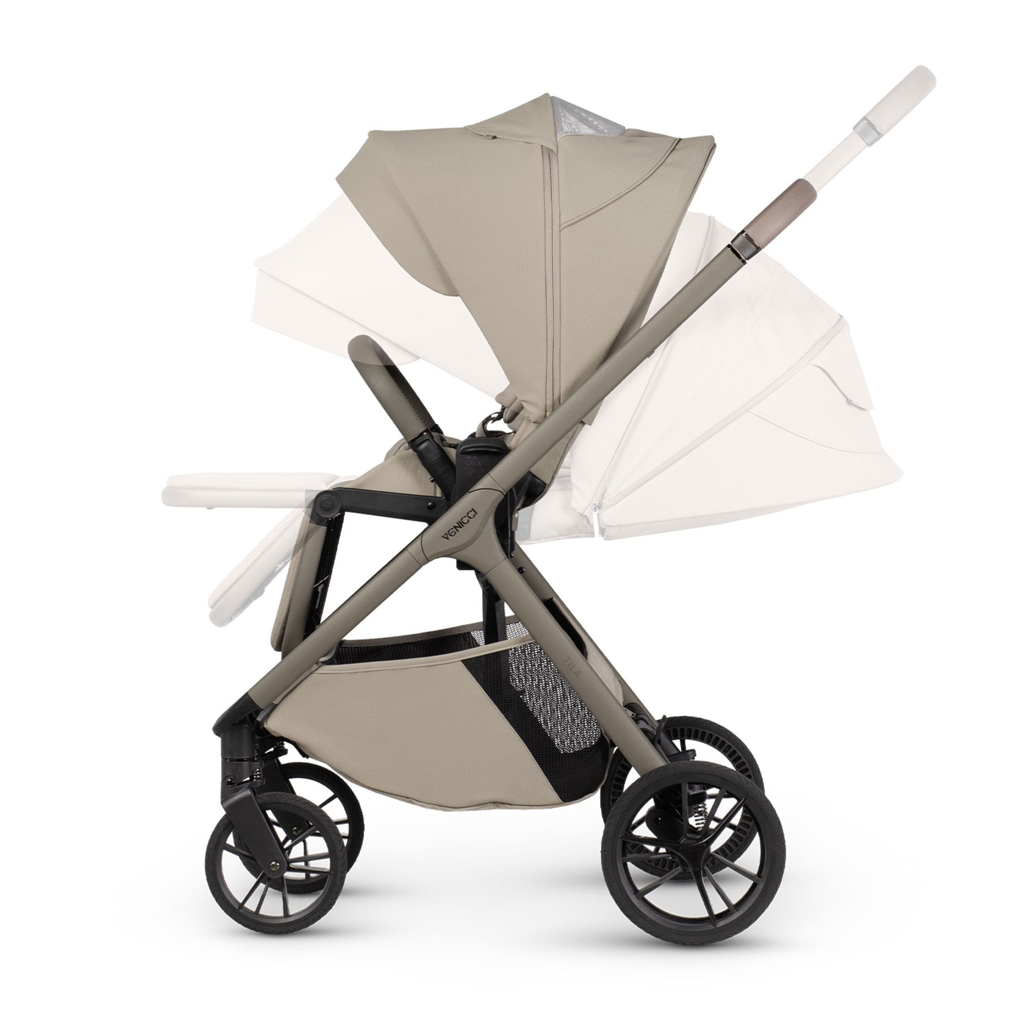 Venicci Tila Comfort Bundle in Latte Baby Prams