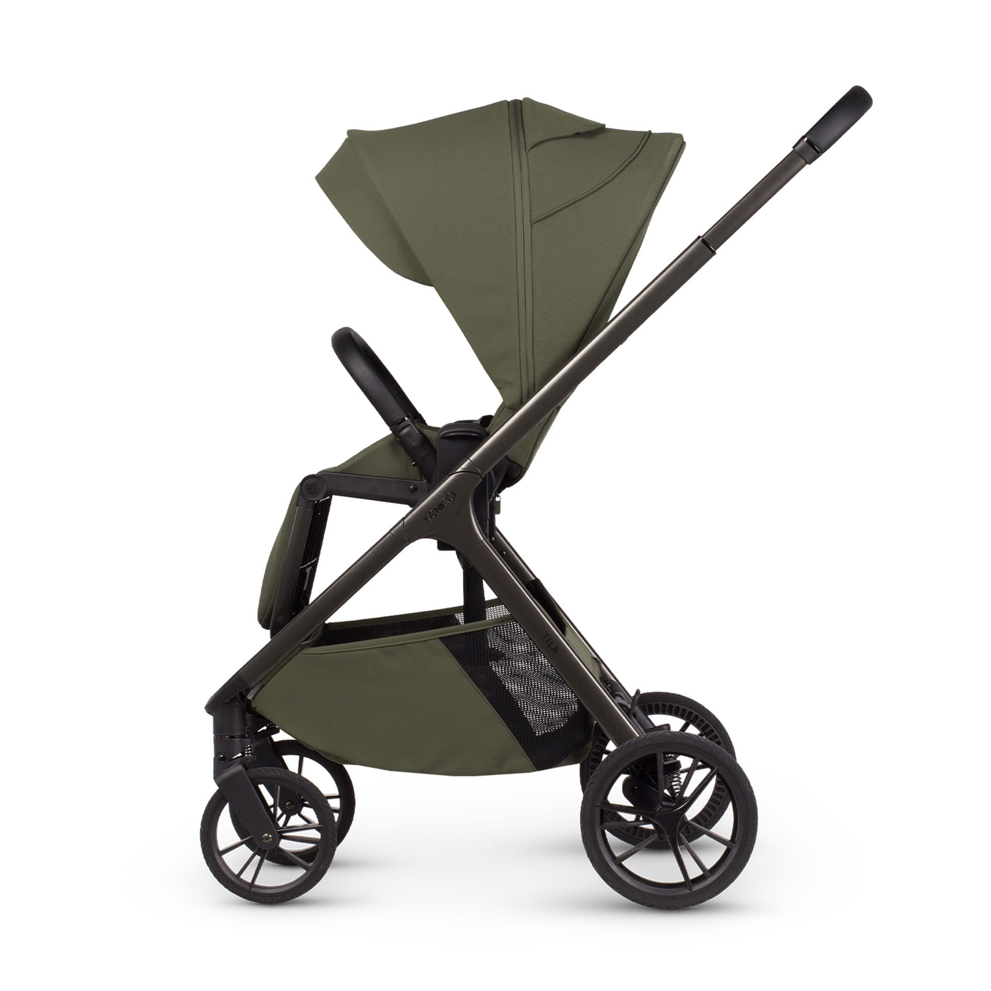 Venicci Tila Comfort Bundle in Olive Baby Prams