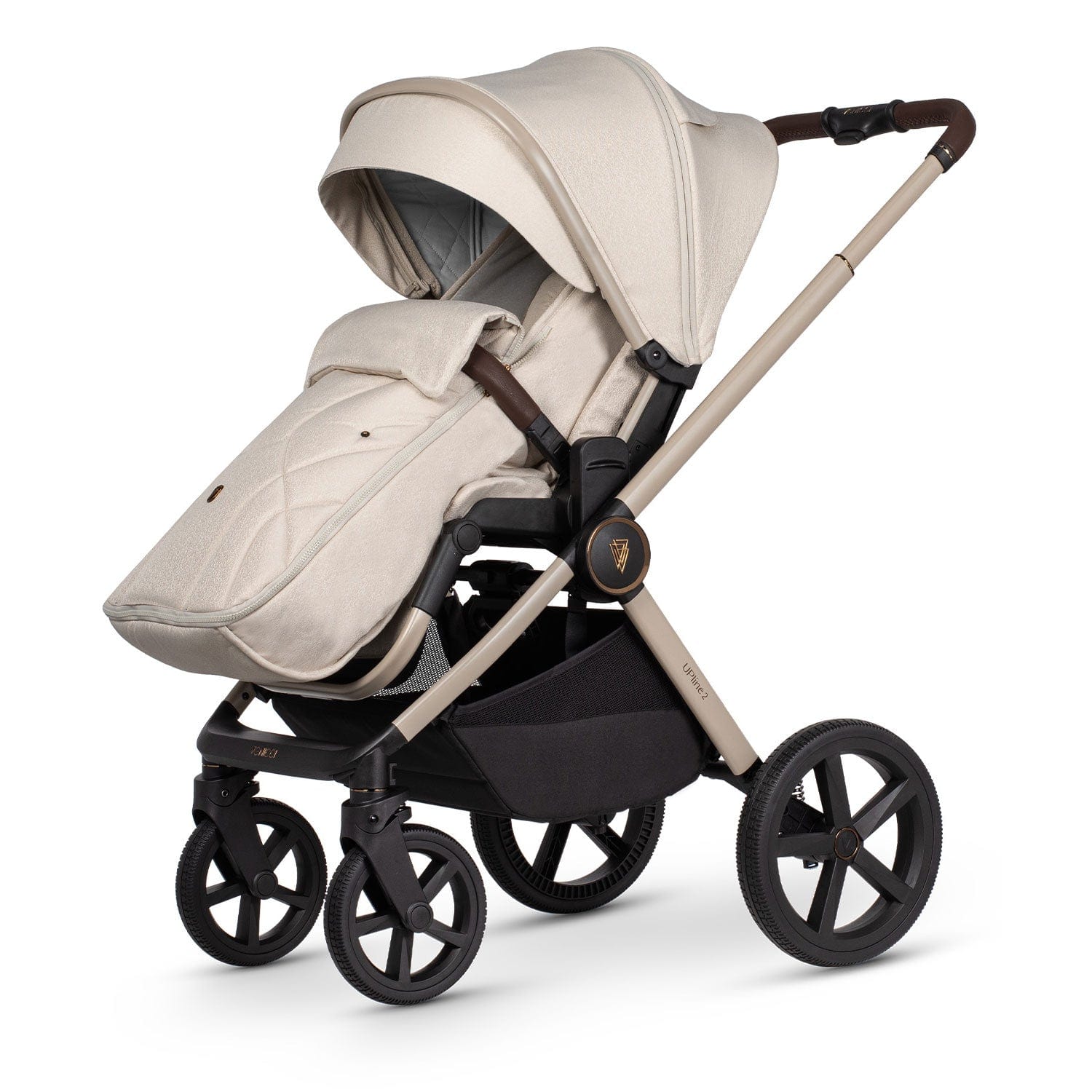 Venicci Tinum Upline 2 2in1 Bundle in Stone Beige Baby Prams 2001110211 5905261334206