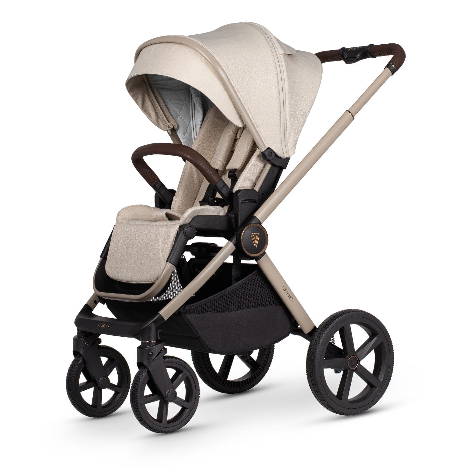 Venicci Tinum Upline 2 2in1 Bundle in Stone Beige Baby Prams 2001110211 5905261334206