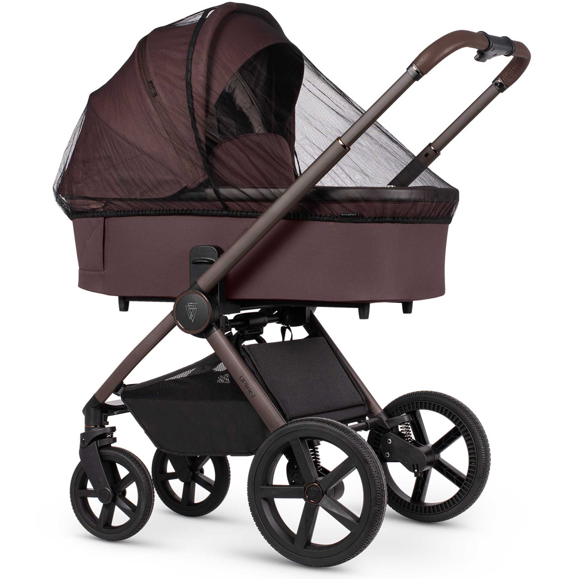 Venicci Tinum Upline SE 2in1 Bundle in Burgundy