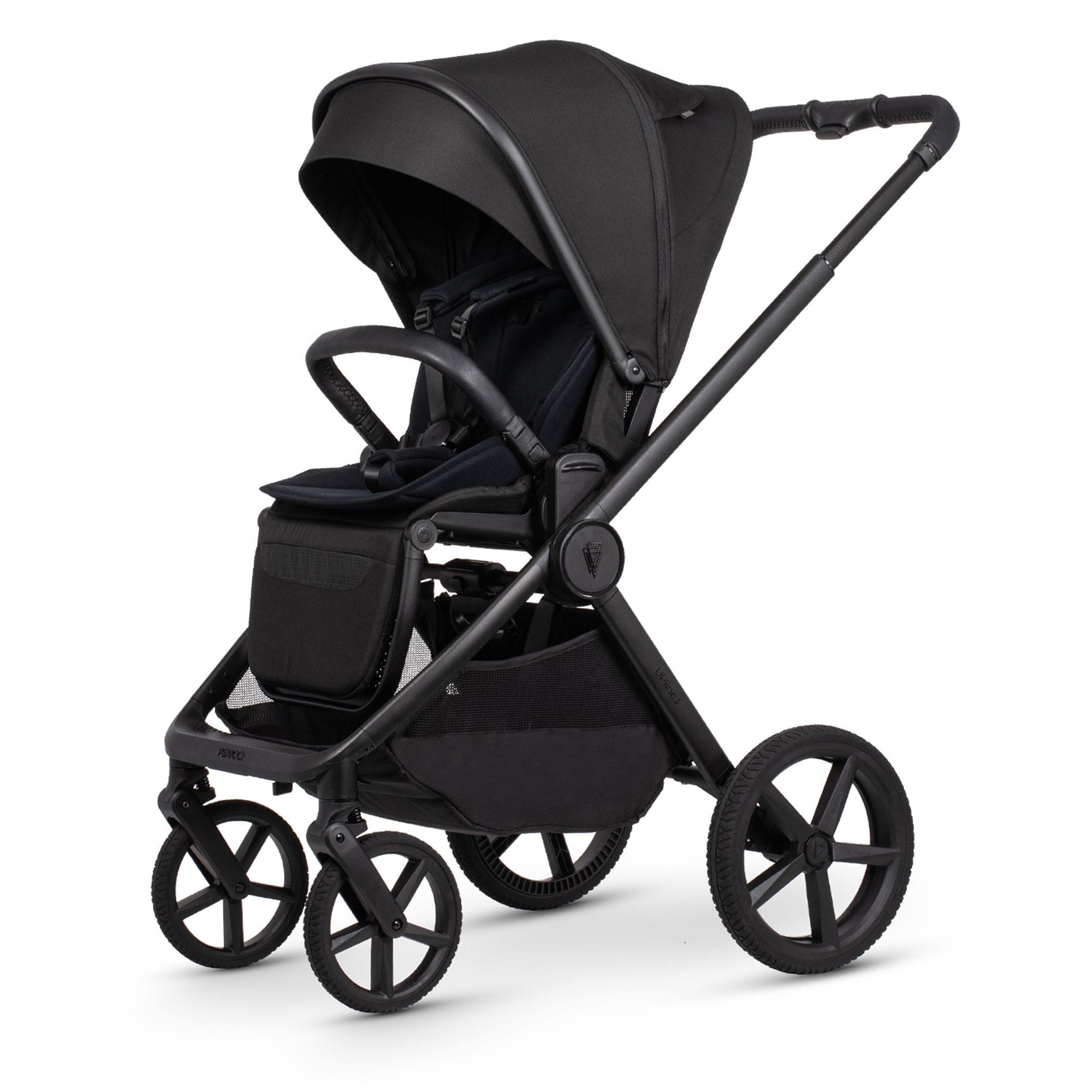Venicci Tinum Upline 3 Essential Bundle in Onyx Baby Prams 2001210201 5905261335616