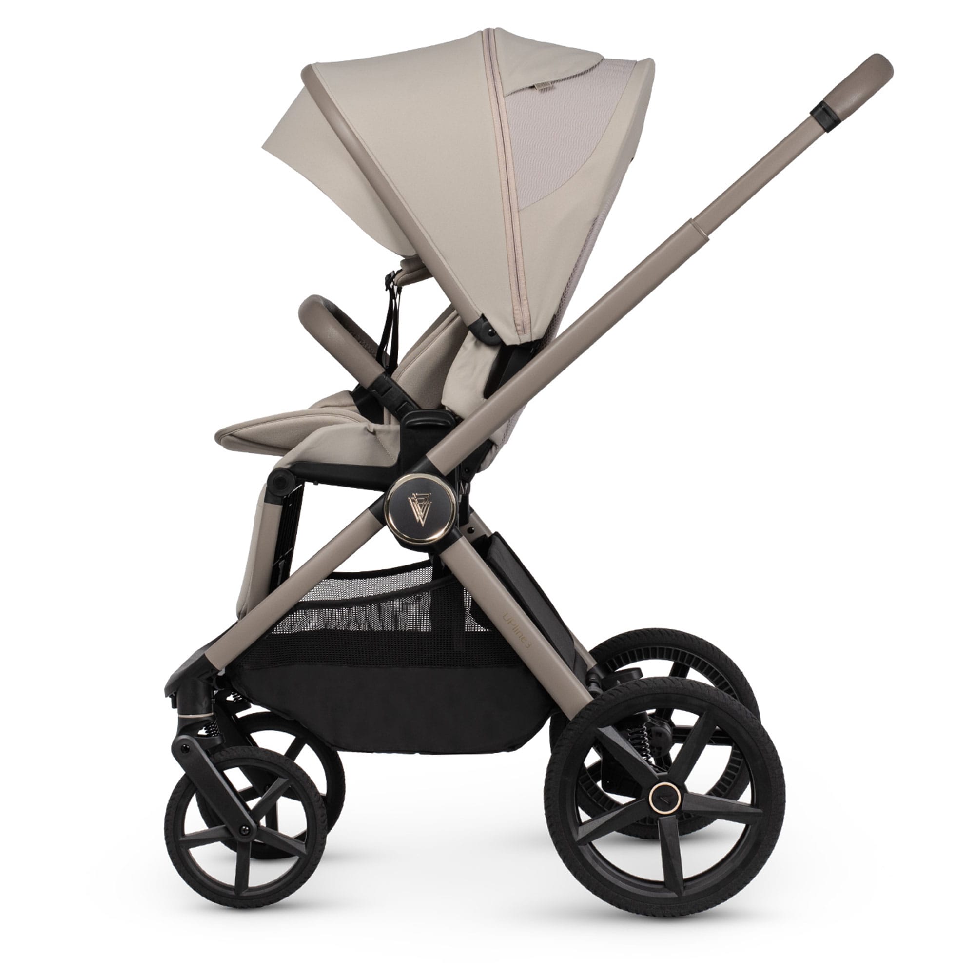Venicci Tinum Upline 3 Essential Bundle in Pebble Baby Prams 2001210211 5905261335593