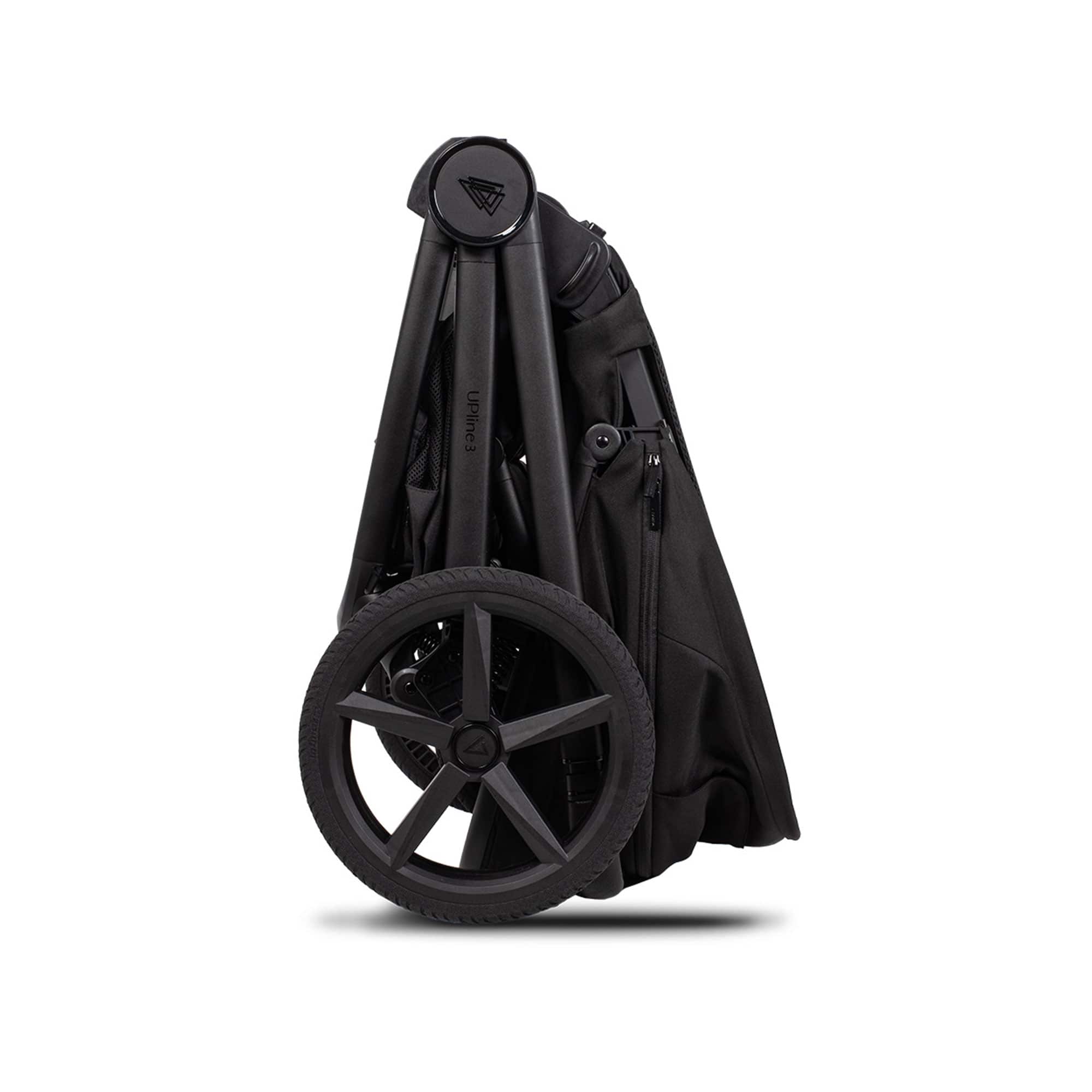 Venicci Tinum Upline 3 Luxury Bundle in Onyx Baby Prams