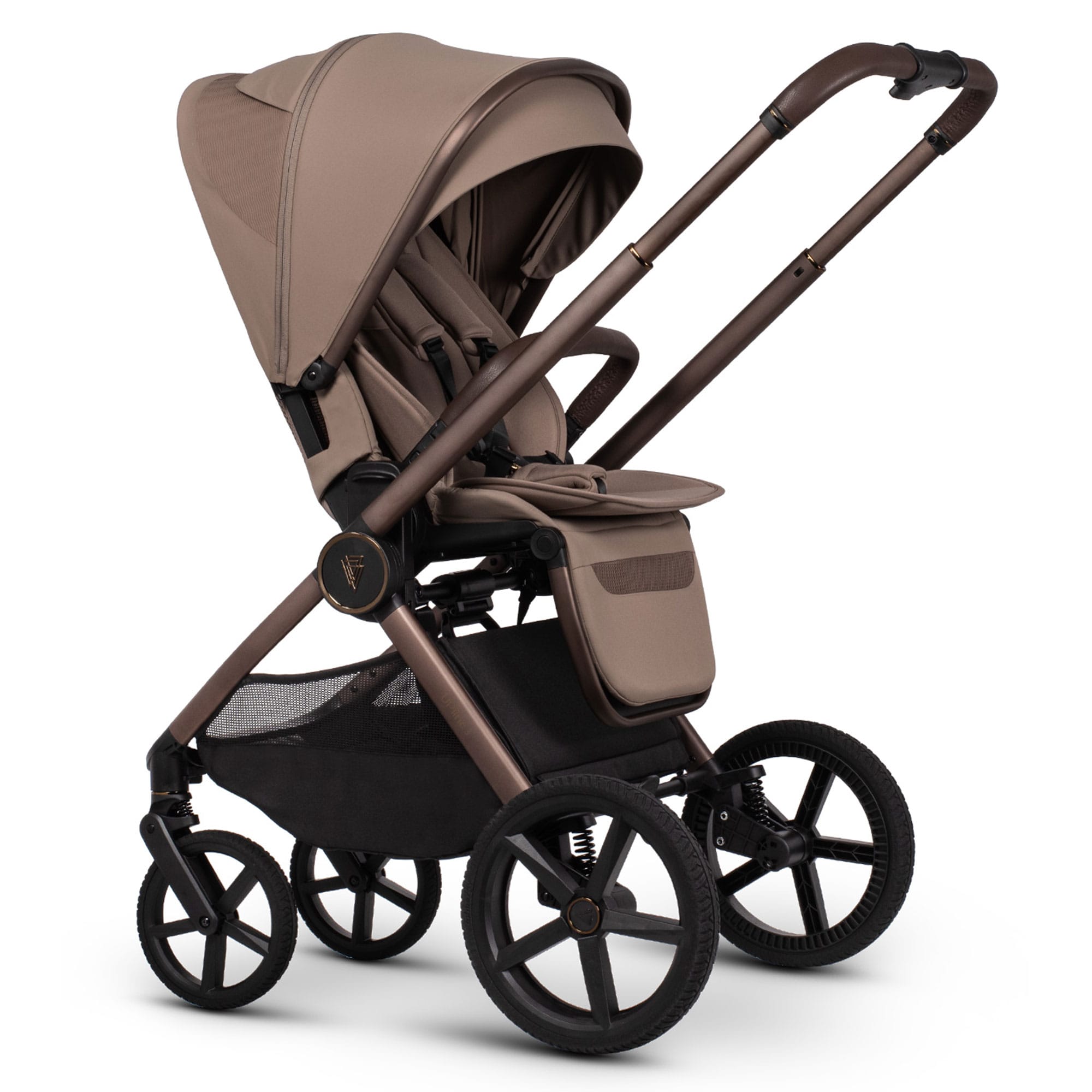 Venicci Tinum Upline 3 Luxury Bundle in Sand Baby Prams