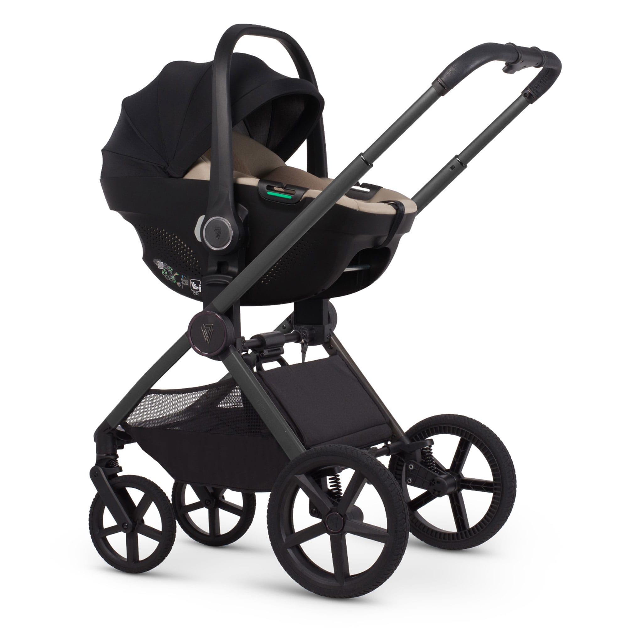 Venicci Tinum Upline 3 Ultimate Bundle in Aloe Baby Prams