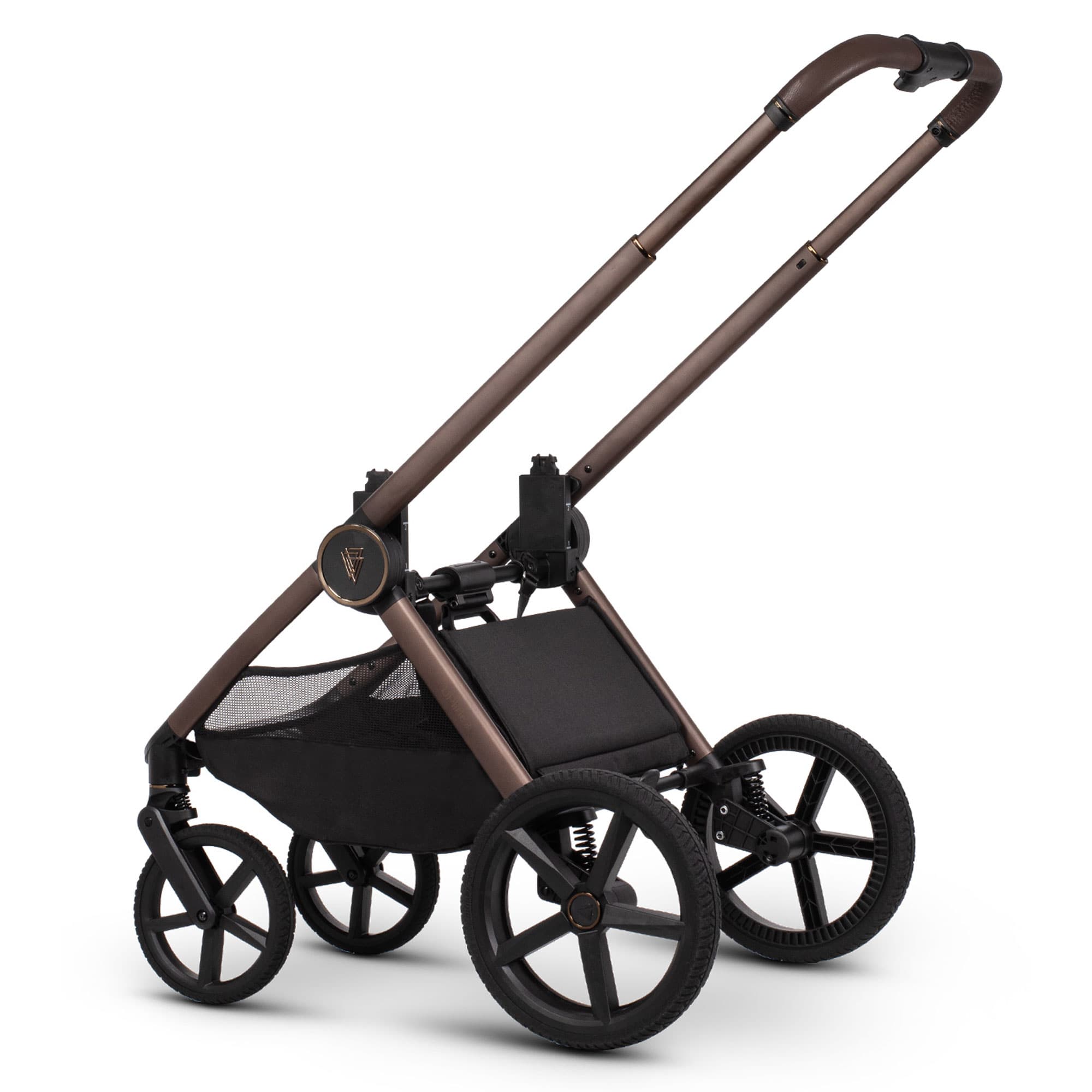 Venicci Tinum Upline 3 Ultimate Bundle in Sand Baby Prams