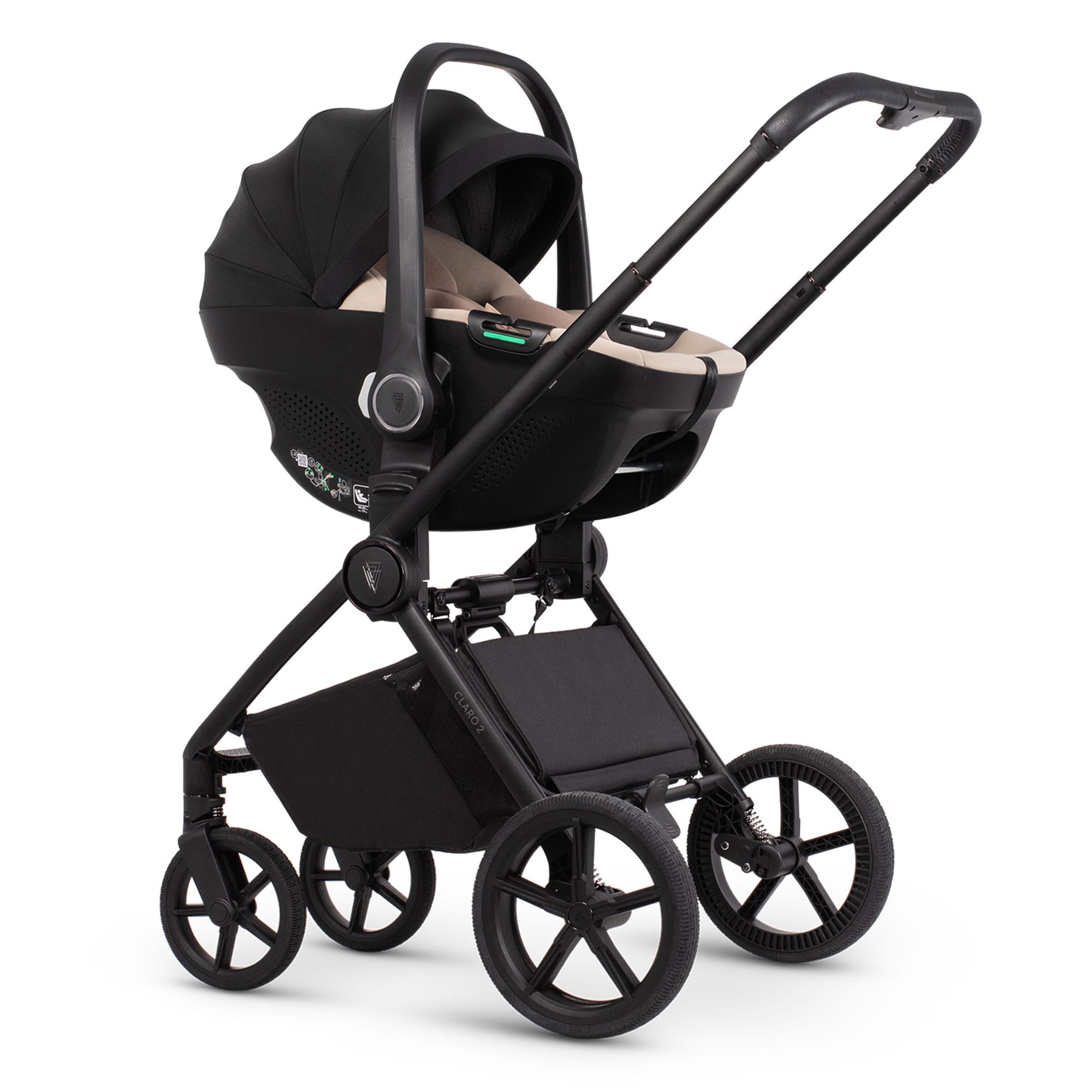 Venicci Claro 2 Comfort Bundle in Fog Travel Systems
