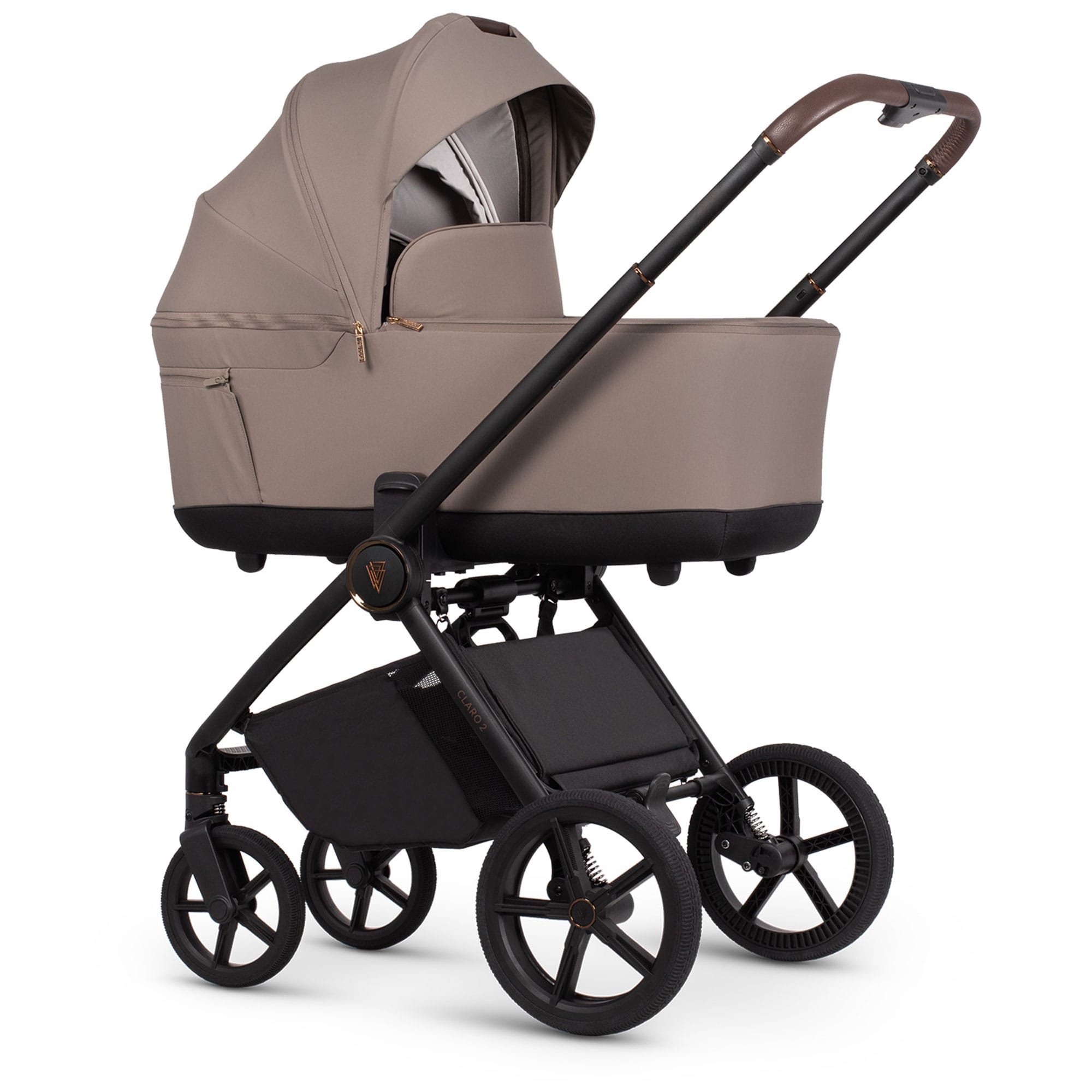 Venicci Claro 2 Cybex Luxury Bundle in Almond Travel Systems 22783-ALM 5905261336507
