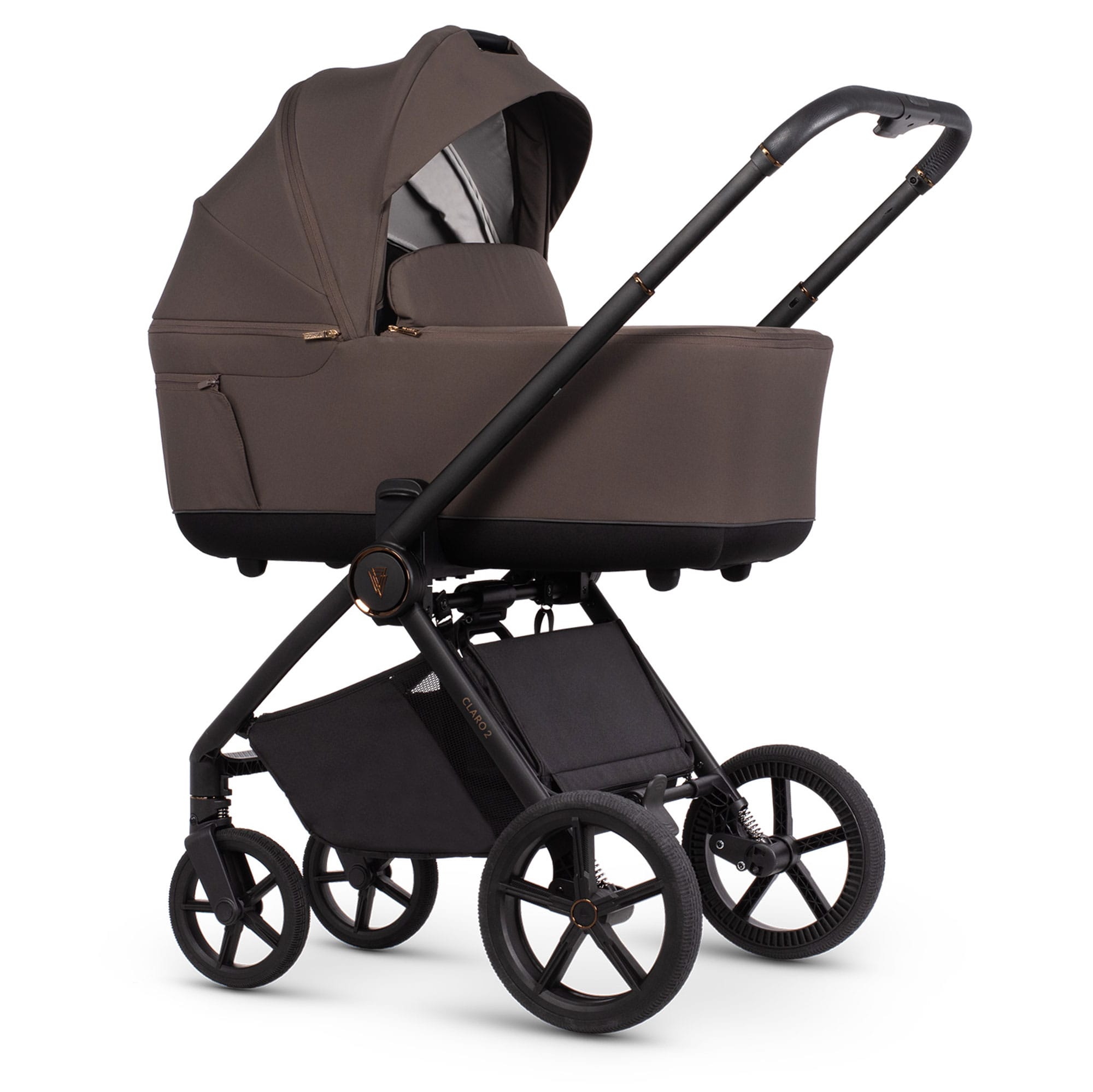 Venicci Claro 2 Cybex Luxury Bundle in Chocolate Travel Systems 22783-CHO 5905261336521