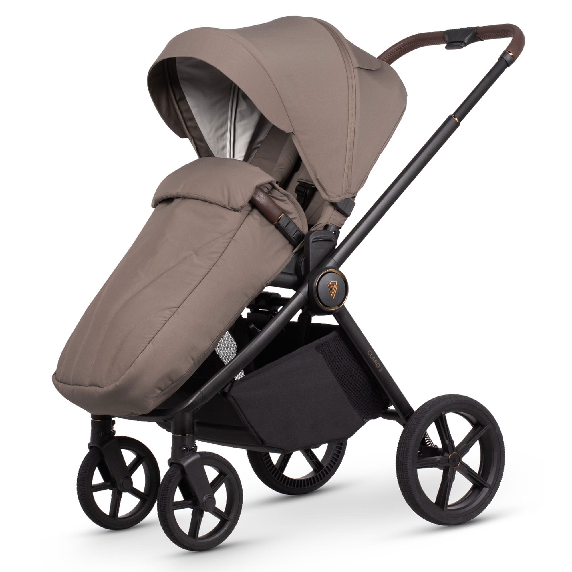 Venicci Claro 2 Luxury Bundle in Almond Travel Systems