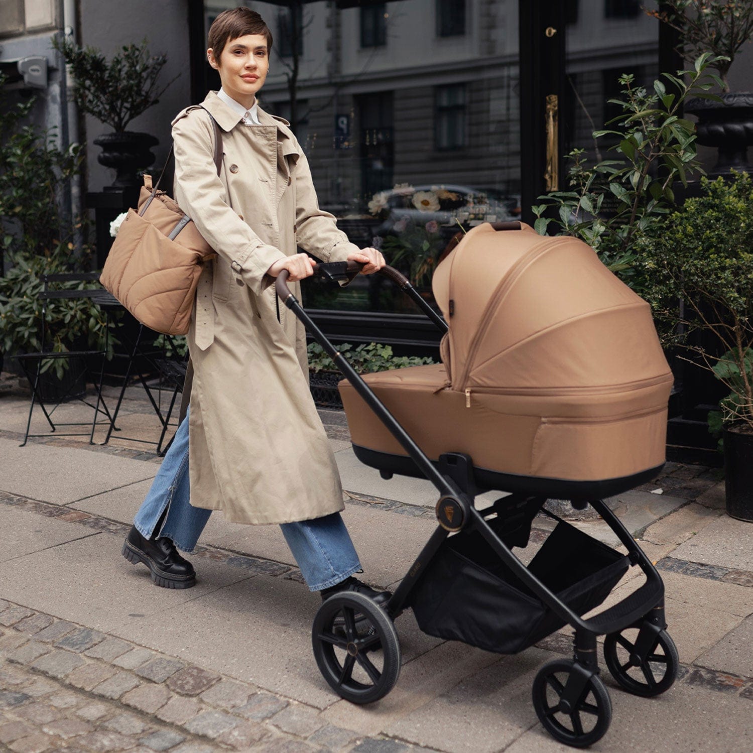 Venicci Claro 3 in 1 Travel System in Caramel Travel Systems