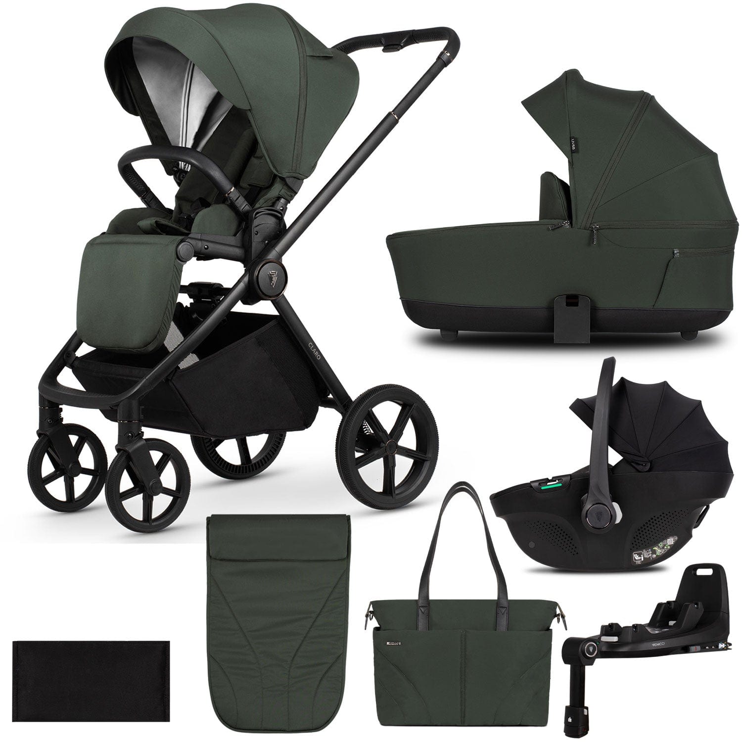 Venicci Claro 3 in 1 Travel System in Forest Travel Systems 2000920413 5905261334664