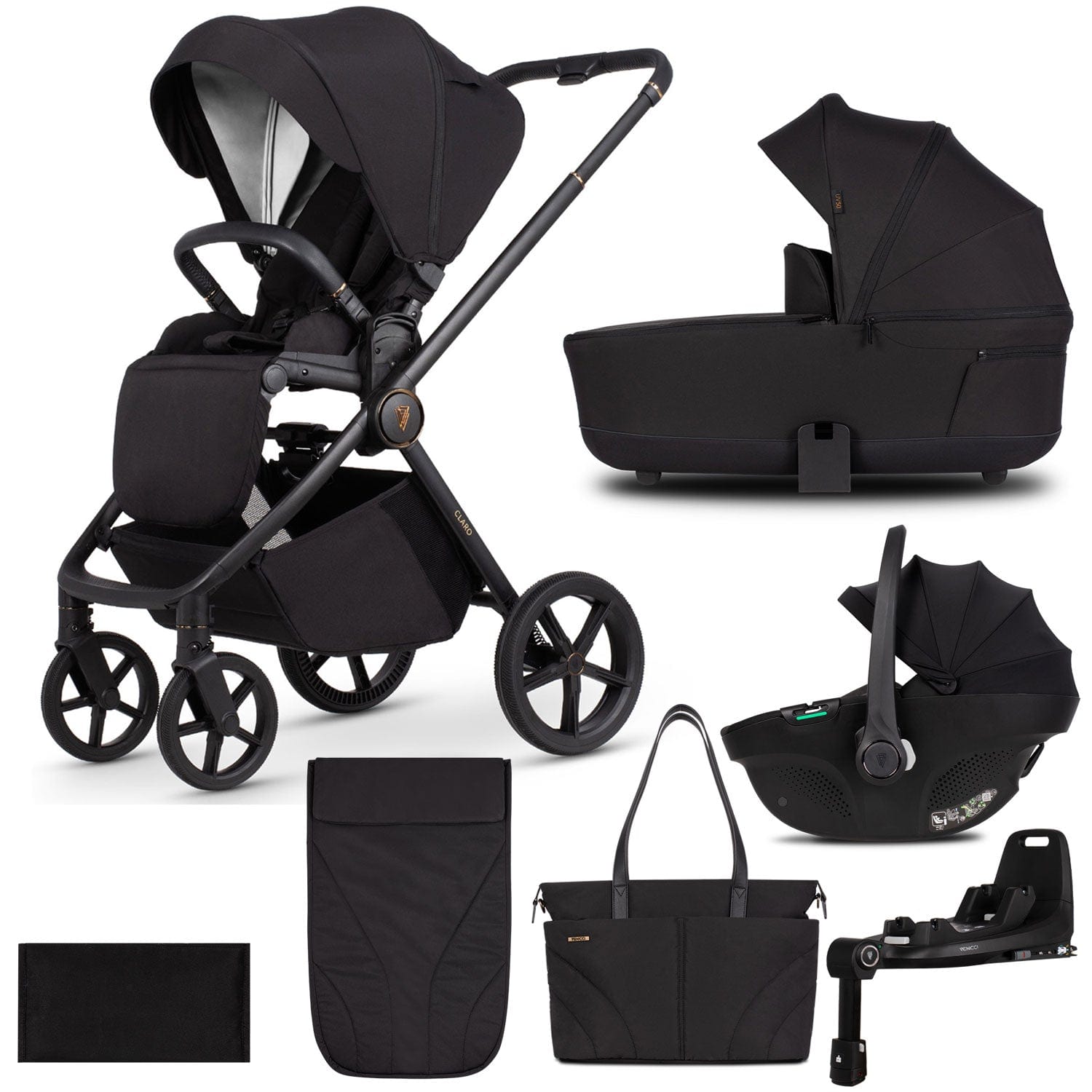 Venicci Claro 3 in 1 Travel System in Noir Travel Systems 2000920401 5905261334688
