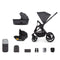 Venicci Tinum Edge 3 in 1 Travel System in Charcoal Travel Systems 2000610302