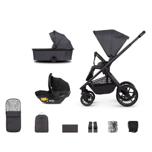 You added <b><u>Venicci Tinum Edge 3 in 1 Travel System in Charcoal</u></b> to your cart.