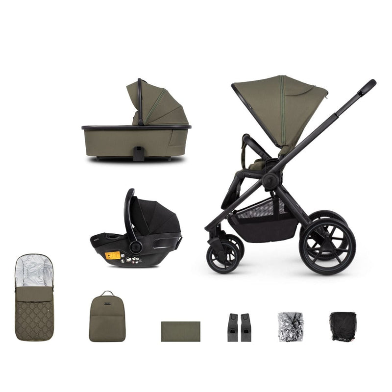 Venicci Tinum Edge 3 in 1 Travel System in Moss Travel Systems 2000610309
