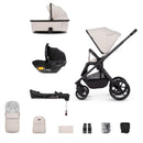 Venicci Tinum Edge 3 in 1 Travel System Plus Base in Dust Travel Systems 2000610411 5905261331830