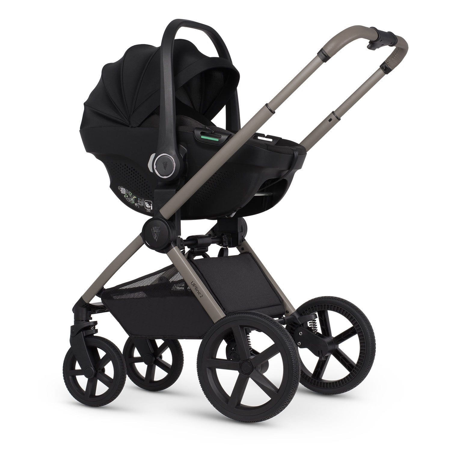 Venicci Tinum Upline 2 3in1 Travel System in Taupe Travel Systems