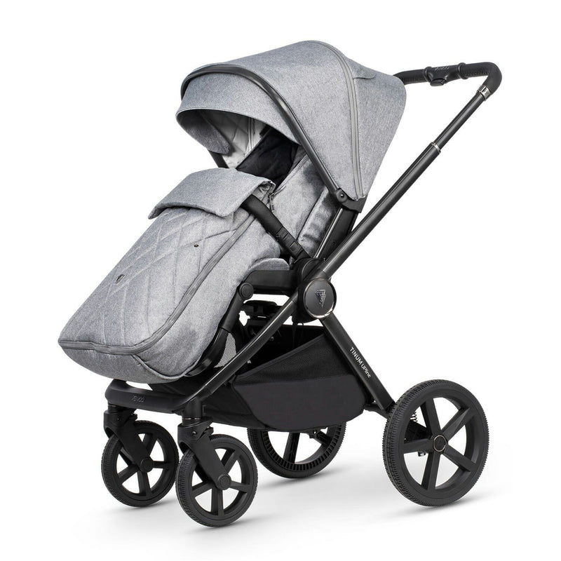 Venicci Tinum Upline 2in1 Bundle in Classic Grey Travel Systems 2000210205 5905261331304