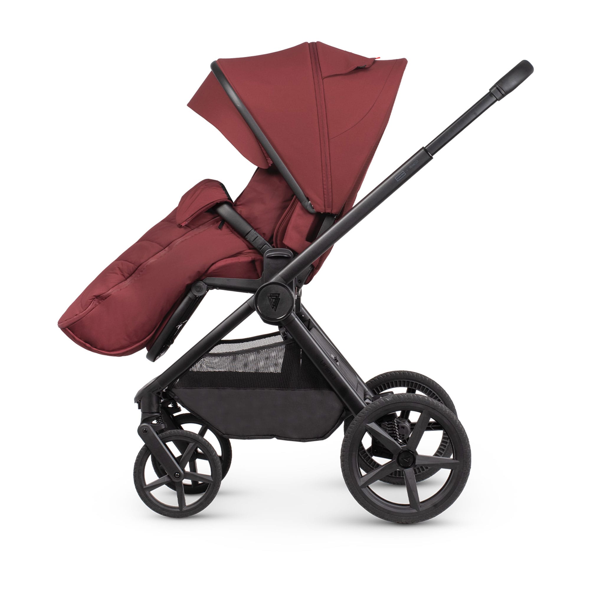 Venicci Tinum Upline 3 Hunter Comfort Cybex Travel System in Red Travel Systems