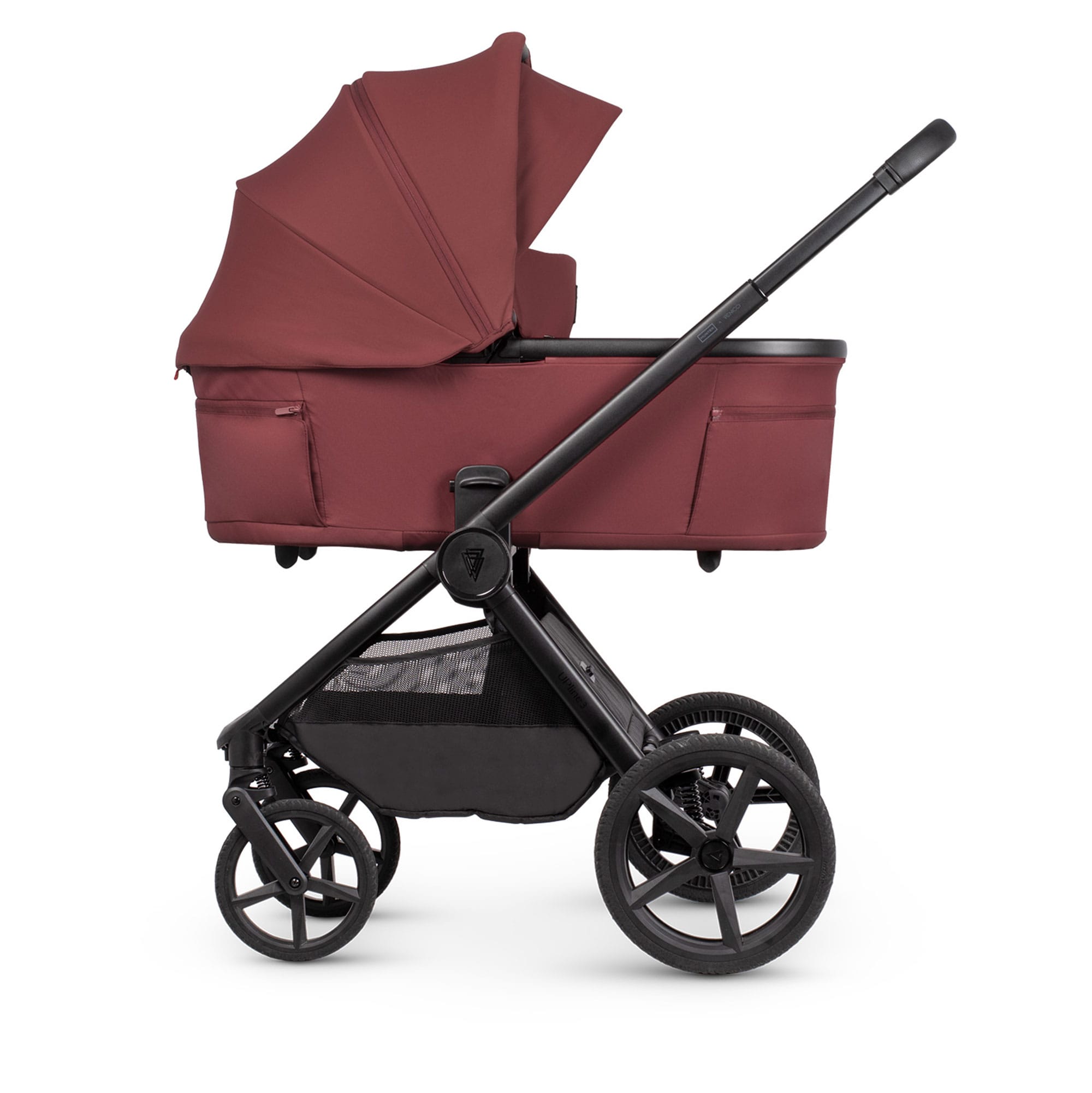 Venicci Tinum Upline 3 Hunter Comfort Cybex Travel System in Red Travel Systems