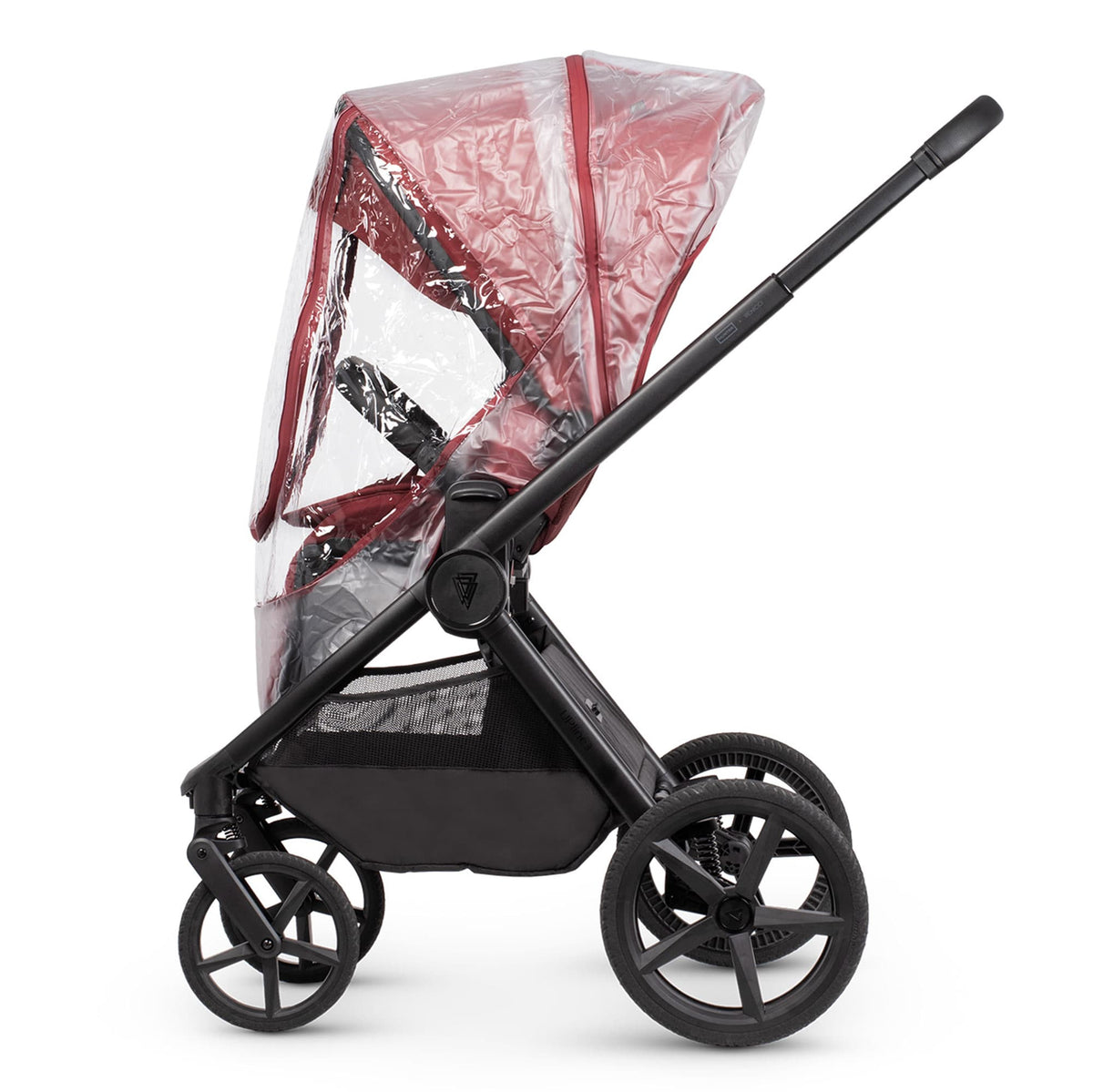 Venicci Tinum Upline 3 Hunter Luxury Bundle in Red Travel Systems
