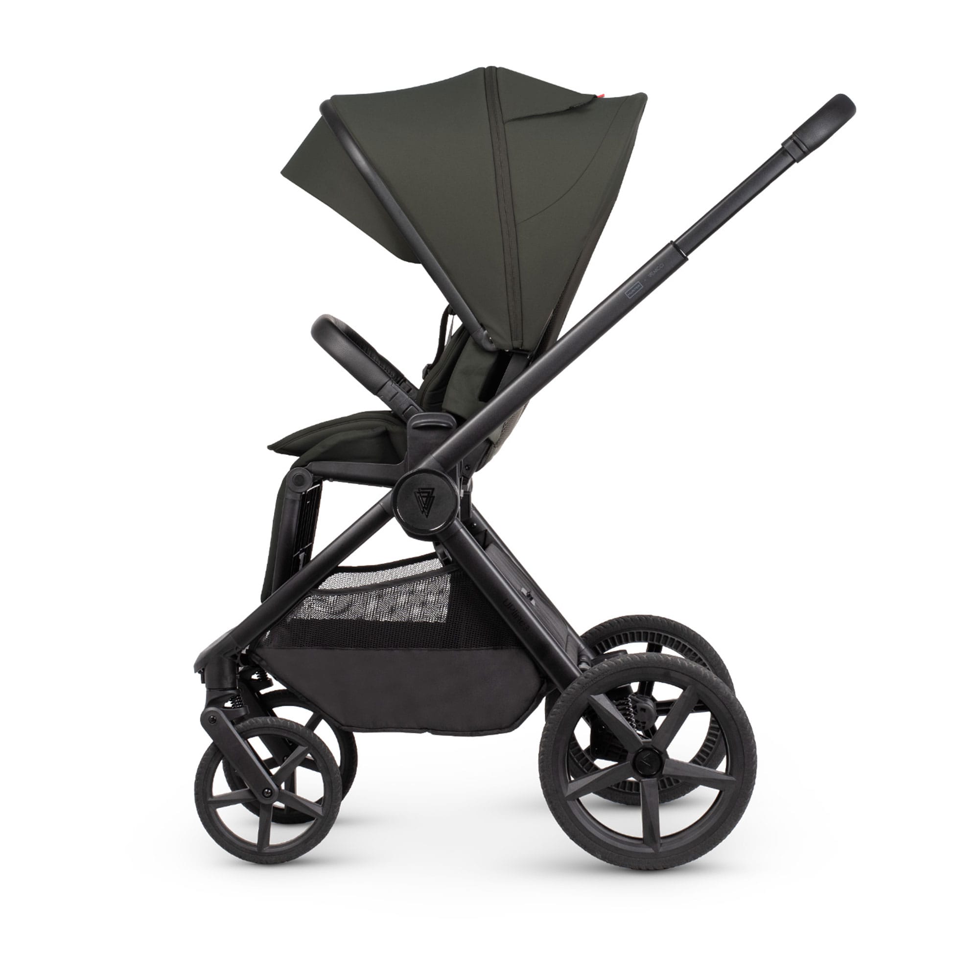 Venicci Tinum Upline 3 Hunter Luxury Cybex Travel System in Dark Olive Travel Systems