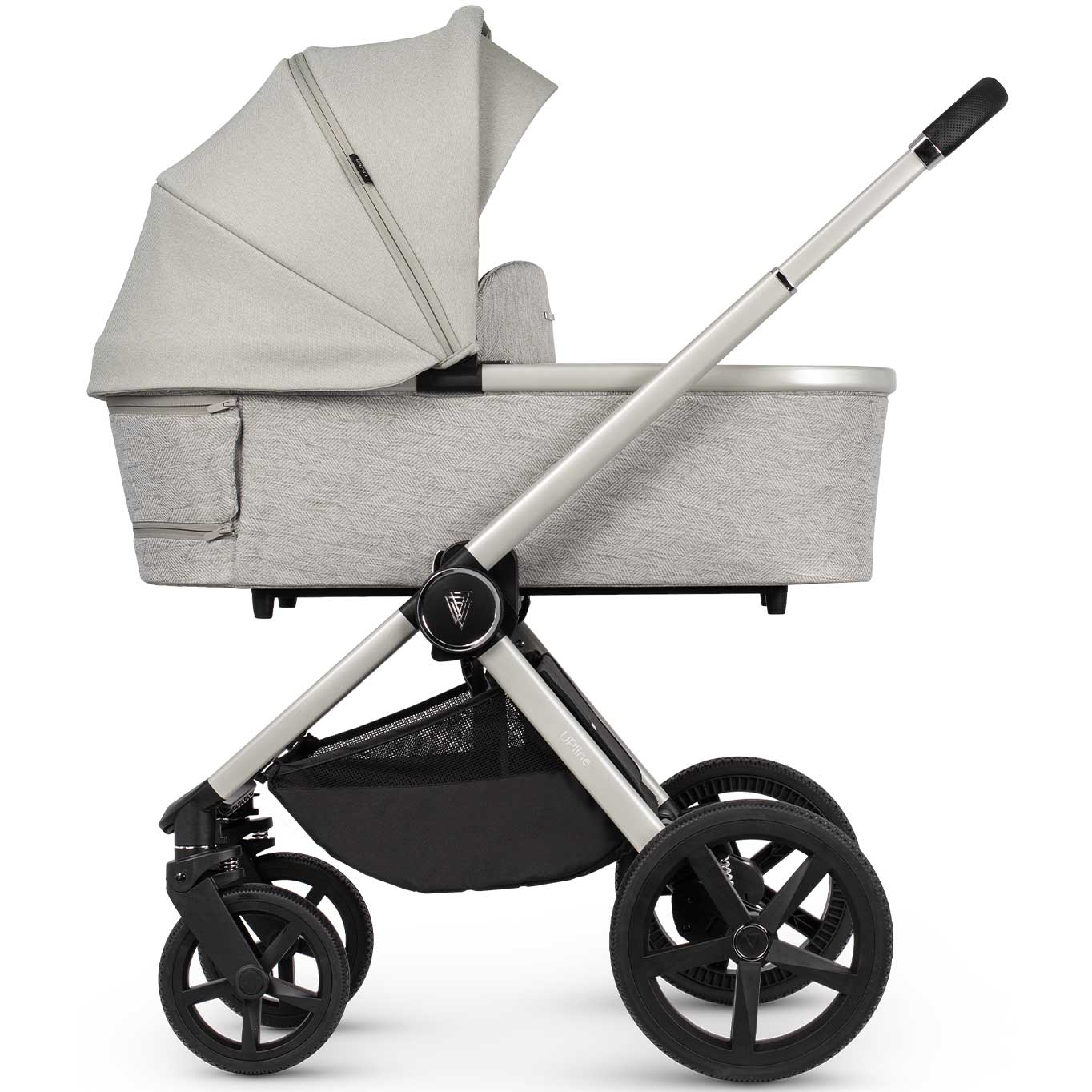 Venicci Tinum Upline Complete Travel System Bundle in Moonstone