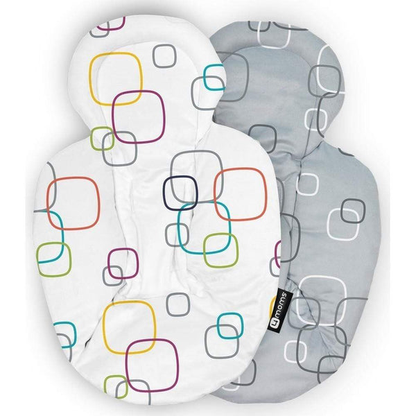 4Moms Mamaroo Reversible Insert Liner White/Grey Rocking Bouncing Cradles 17-37-011 0817980017092