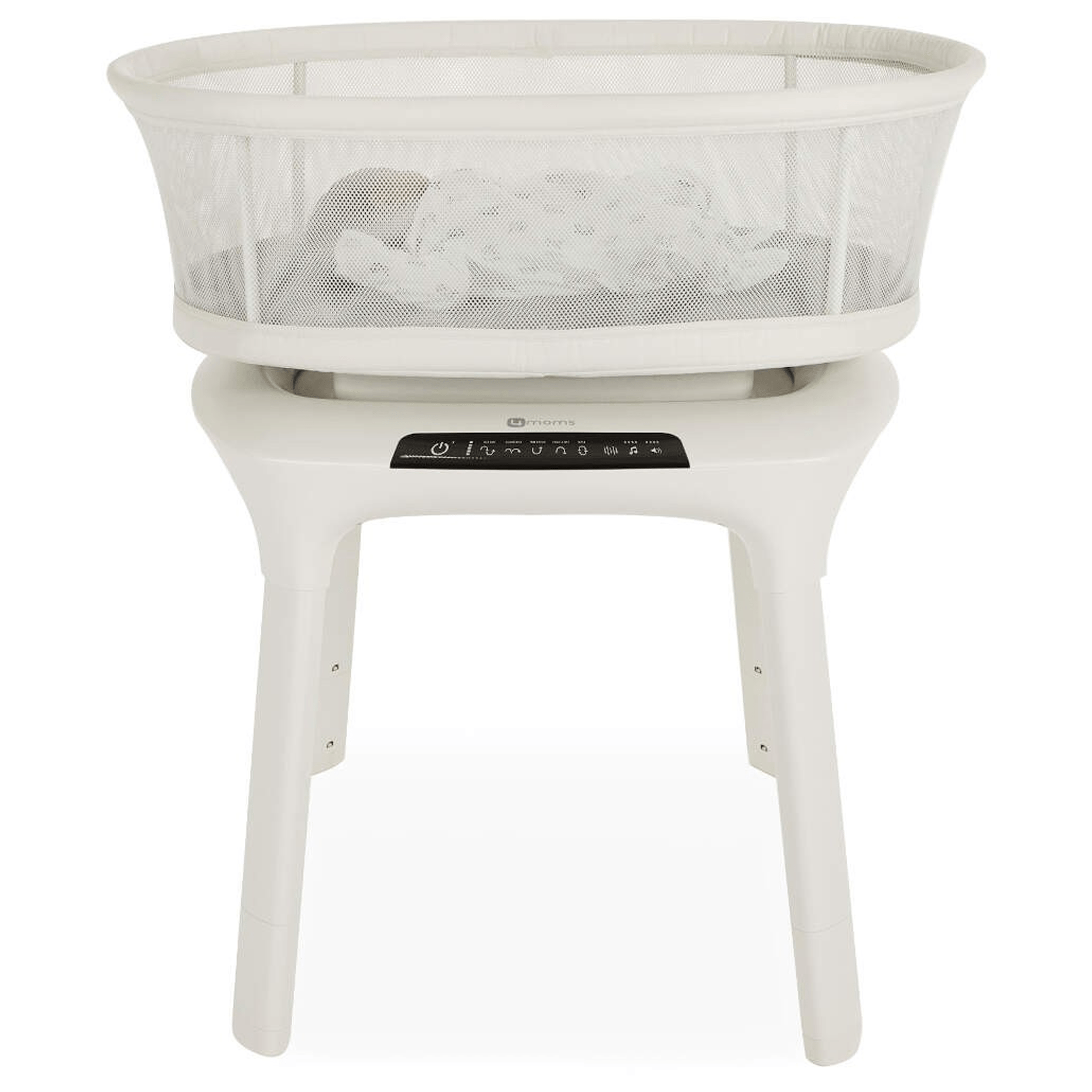 4Moms MamaRoo Sleep Bassinet Birch Rocking Bouncing Cradles 20-37-003 0817980017276