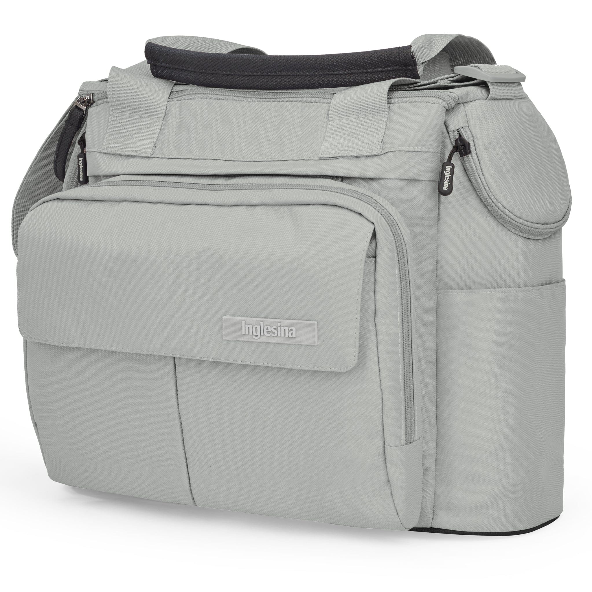 Inglesina Electa System Quattro in Greenwich Silver with Darwin car seat and i-Size base Travel Systems ELC-GRE-SIL 8029448084146