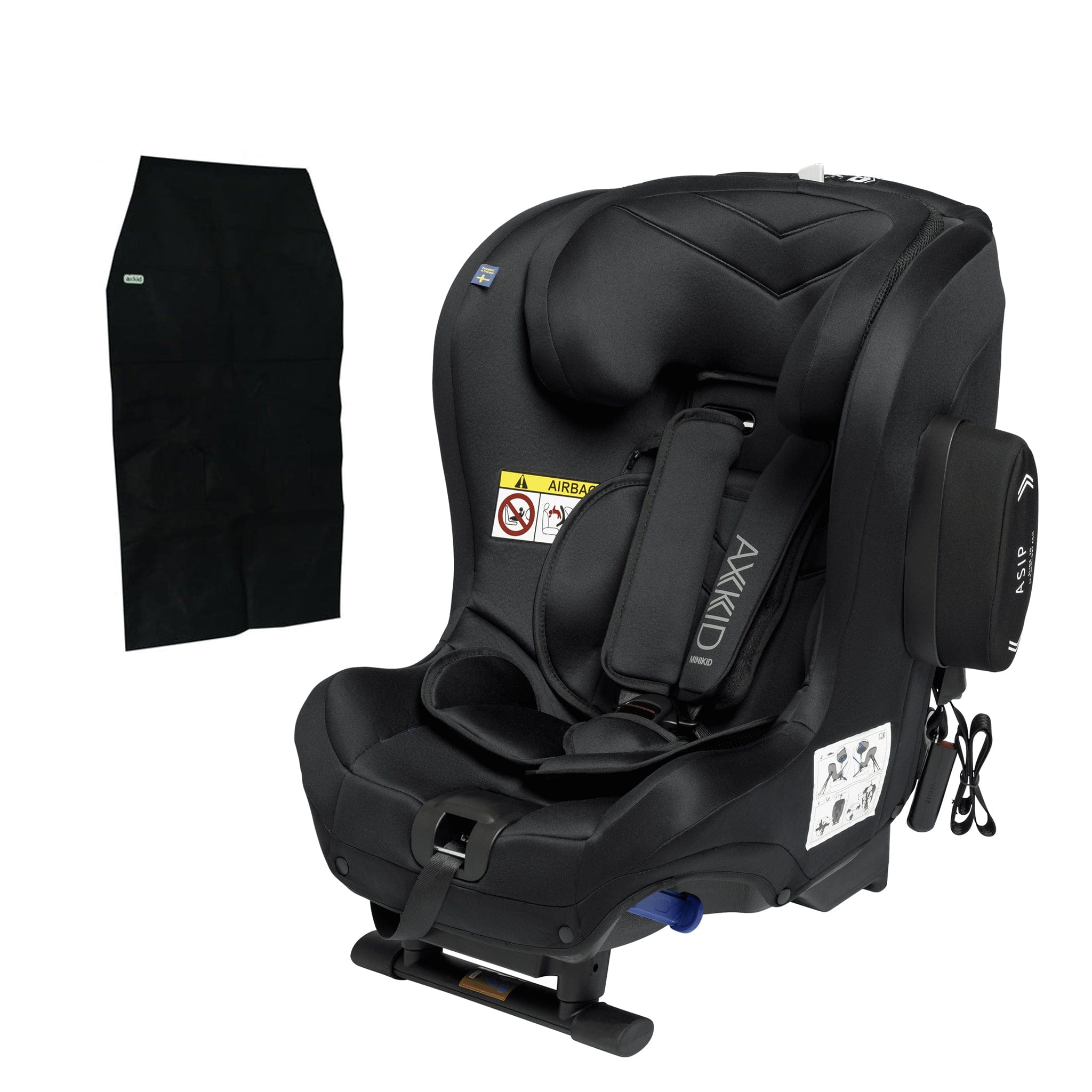 Axkid Minikid 2 - Tar With Free Seat Protector Extended Rear Facing Car Seats 10533-TAR 7350057585870