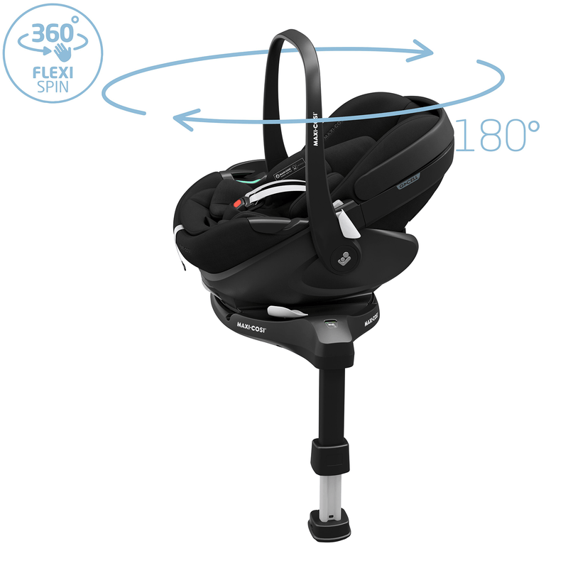 Maxi-Cosi 360 Family Pro Bundle in Essential Black Baby Car Seats KF54400000 8712930186540