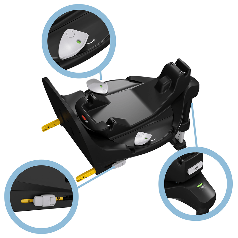 Maxi-Cosi 360 Family Pro Bundle in Essential Black Baby Car Seats KF54400000 8712930186540