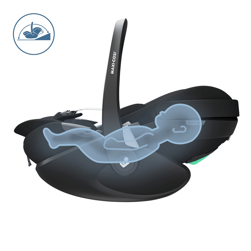 Maxi-Cosi 360 Family Pro Bundle in Essential Black Baby Car Seats KF54400000 8712930186540