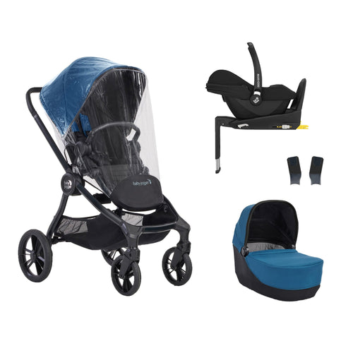 Baby Jogger City Sights Cabriofix i-Size Bundle in Deep Teal Pushchairs & Buggies 0047406183692