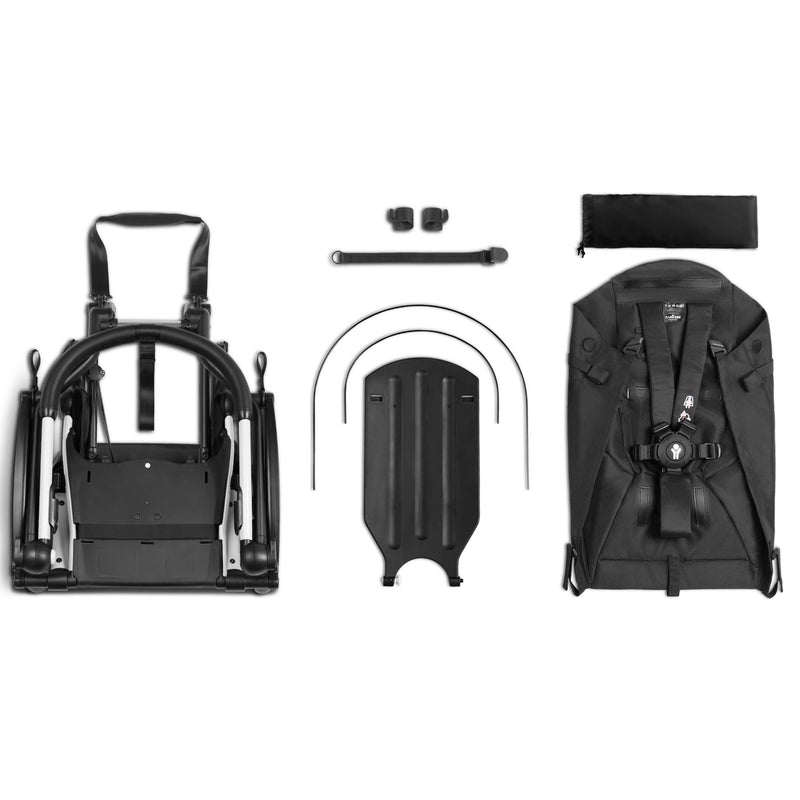 Babyzen YOYO Connect Frame Black Chassis & Carrycots UK10215-02 3701244001835