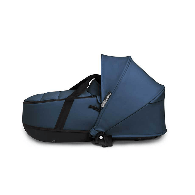 BABYZEN YOYO2 0+ Complete Bassinet Pram Black/Air France Blue Pushchairs & Buggies 7420-BLK-AFB 3701244000616