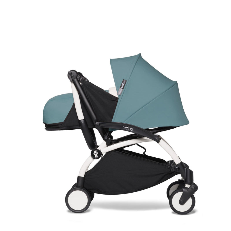 BABYZEN YOYO2 0+ Complete Stroller White/Aqua