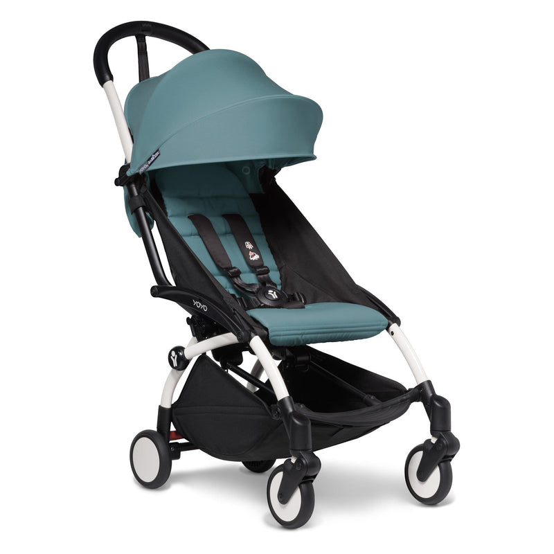 BABYZEN YOYO2 0+ Complete Stroller White/Aqua
