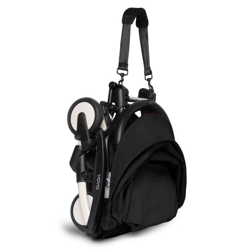 BABYZEN YOYO2 0+ Complete Stroller White/Black Pushchairs & Buggies 6513-WHT-BLK 3701244000609